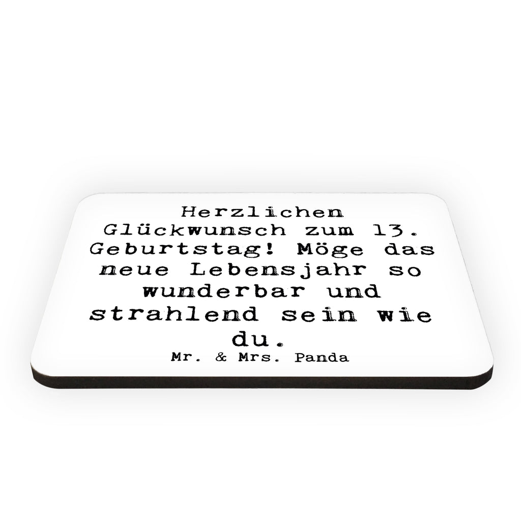 Magnet Spruch 13. Geburtstag Kühlschrankmagnet, Pinnwandmagnet, Souvenir Magnet, Motivmagnete, Dekomagnet, Whiteboard Magnet, Notiz Magnet, Kühlschrank Dekoration, Geburtstag, Geburtstagsgeschenk, Geschenk