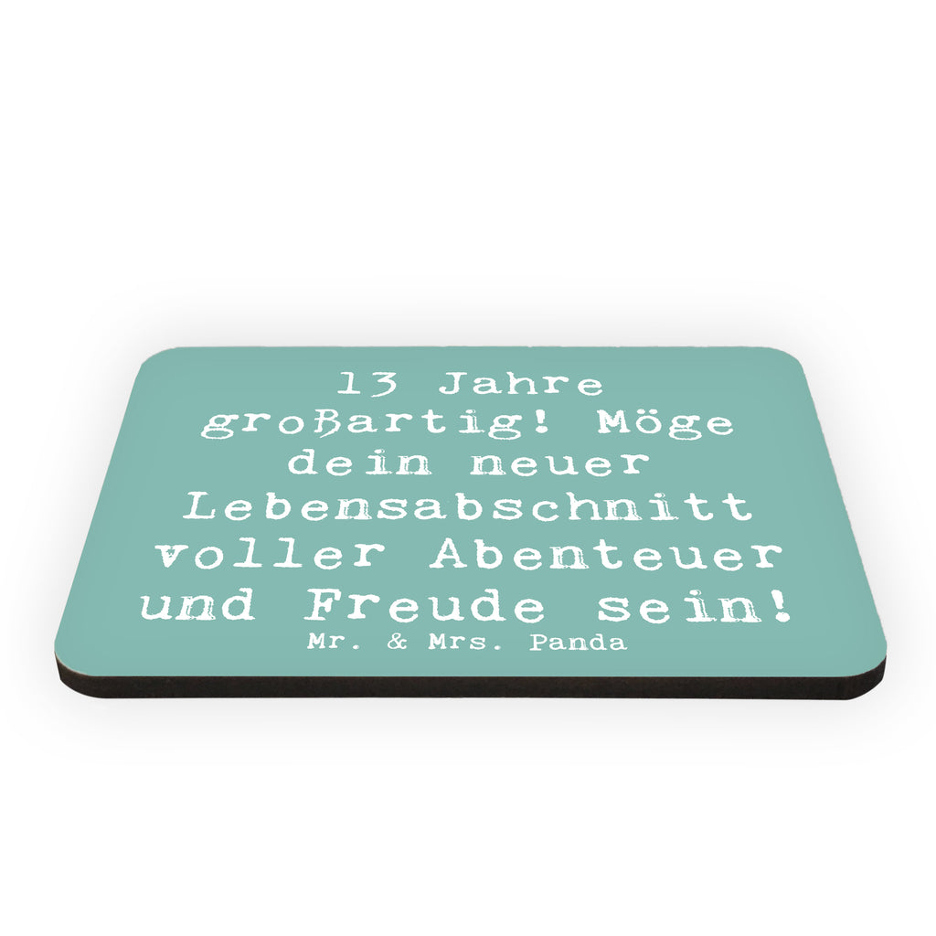 Magnet Spruch 13. Geburtstag Freude Kühlschrankmagnet, Pinnwandmagnet, Souvenir Magnet, Motivmagnete, Dekomagnet, Whiteboard Magnet, Notiz Magnet, Kühlschrank Dekoration, Geburtstag, Geburtstagsgeschenk, Geschenk