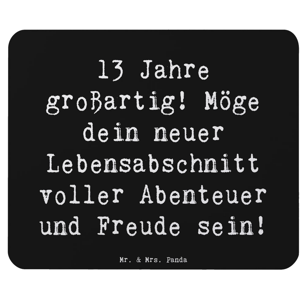 Mauspad Spruch 13. Geburtstag Freude Mousepad, Computer zubehör, Büroausstattung, PC Zubehör, Arbeitszimmer, Mauspad, Einzigartiges Mauspad, Designer Mauspad, Mausunterlage, Mauspad Büro, Geburtstag, Geburtstagsgeschenk, Geschenk