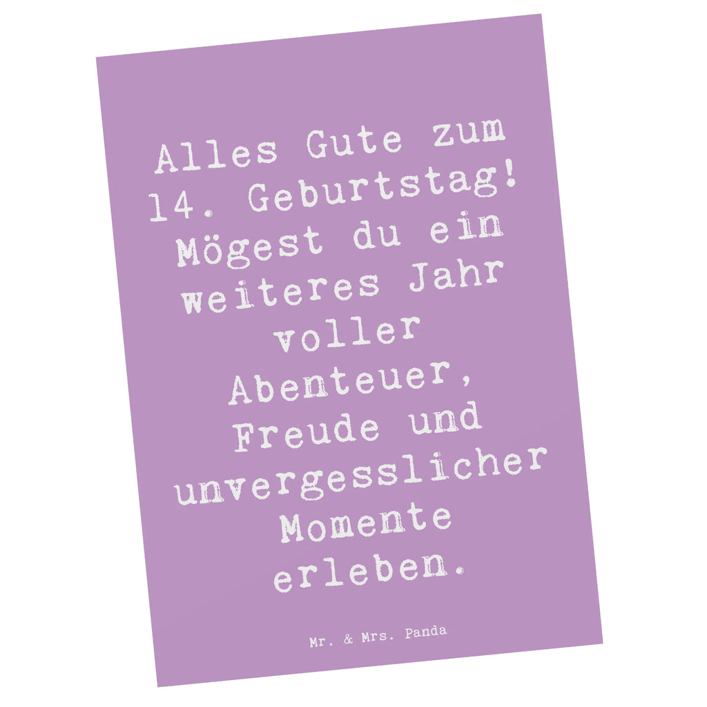 Postkarte Spruch 14. Geburtstag Postkarte, Karte, Geschenkkarte, Grußkarte, Einladung, Ansichtskarte, Geburtstagskarte, Einladungskarte, Dankeskarte, Ansichtskarten, Einladung Geburtstag, Einladungskarten Geburtstag, Geburtstag, Geburtstagsgeschenk, Geschenk