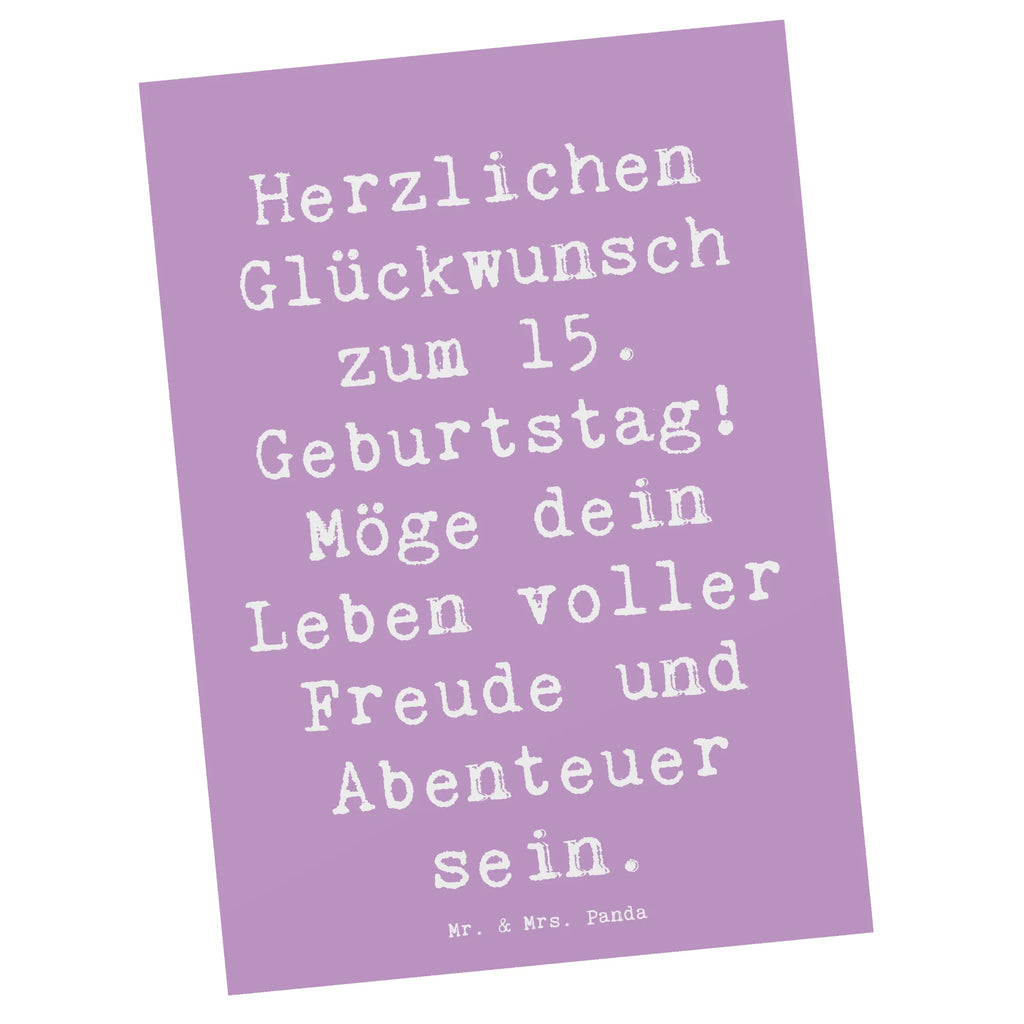 Postkarte Spruch 15. Geburtstag Glückwünsche Postkarte, Karte, Geschenkkarte, Grußkarte, Einladung, Ansichtskarte, Geburtstagskarte, Einladungskarte, Dankeskarte, Ansichtskarten, Einladung Geburtstag, Einladungskarten Geburtstag, Geburtstag, Geburtstagsgeschenk, Geschenk