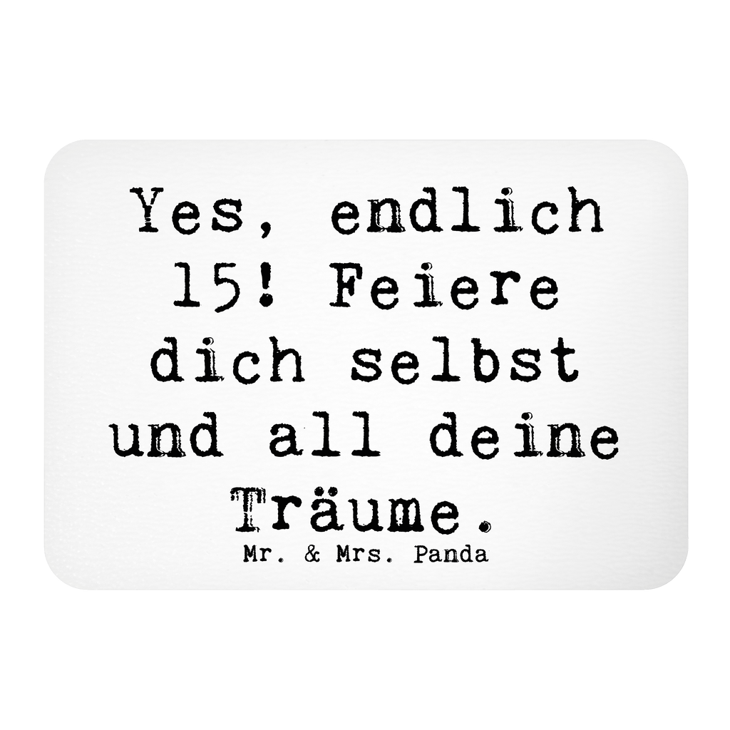 Magnet Spruch 15. Geburtstag Freude Kühlschrankmagnet, Pinnwandmagnet, Souvenir Magnet, Motivmagnete, Dekomagnet, Whiteboard Magnet, Notiz Magnet, Kühlschrank Dekoration, Geburtstag, Geburtstagsgeschenk, Geschenk