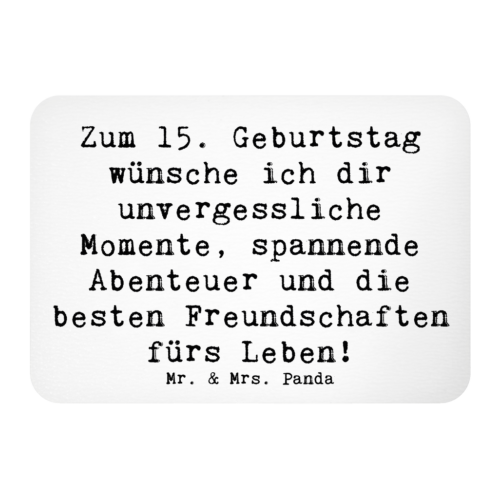 Magnet Spruch 15. Geburtstag Kühlschrankmagnet, Pinnwandmagnet, Souvenir Magnet, Motivmagnete, Dekomagnet, Whiteboard Magnet, Notiz Magnet, Kühlschrank Dekoration, Geburtstag, Geburtstagsgeschenk, Geschenk