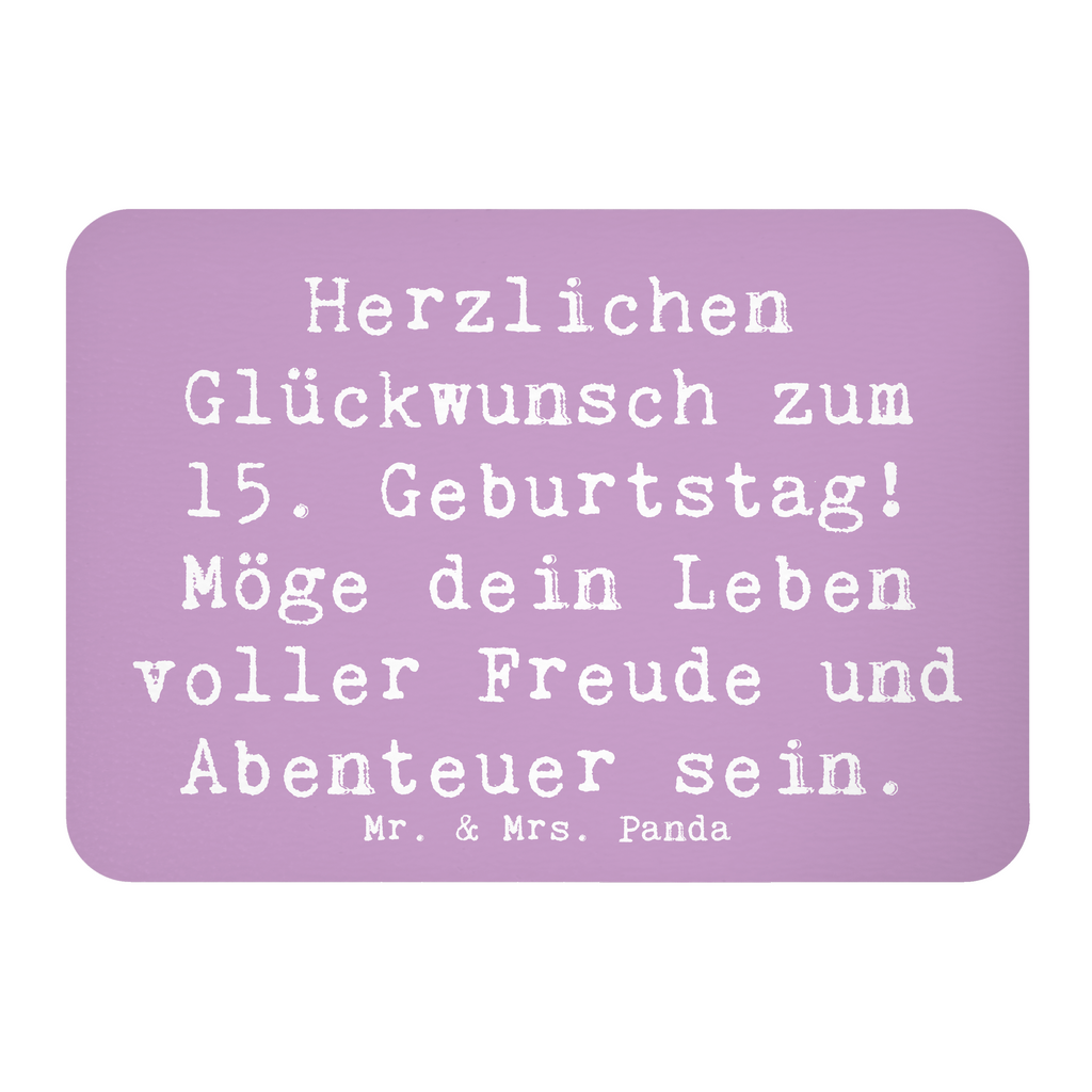 Magnet Spruch 15. Geburtstag Glückwünsche Kühlschrankmagnet, Pinnwandmagnet, Souvenir Magnet, Motivmagnete, Dekomagnet, Whiteboard Magnet, Notiz Magnet, Kühlschrank Dekoration, Geburtstag, Geburtstagsgeschenk, Geschenk