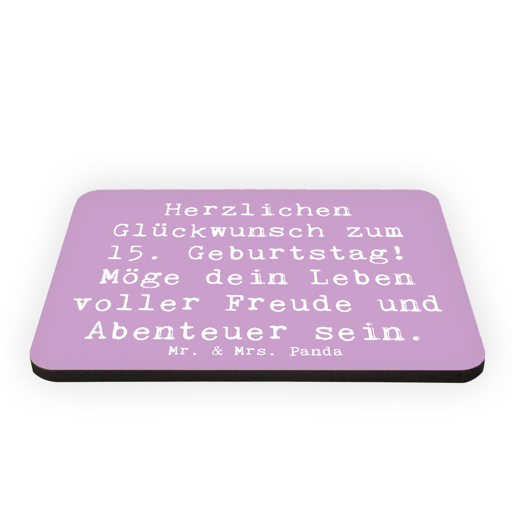 Magnet Spruch 15. Geburtstag Glückwünsche Kühlschrankmagnet, Pinnwandmagnet, Souvenir Magnet, Motivmagnete, Dekomagnet, Whiteboard Magnet, Notiz Magnet, Kühlschrank Dekoration, Geburtstag, Geburtstagsgeschenk, Geschenk