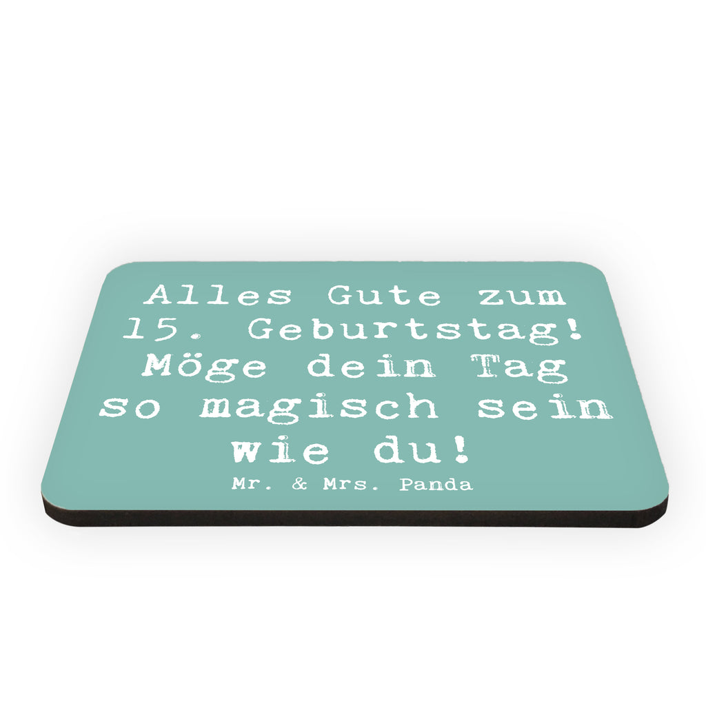 Magnet Spruch 15. Geburtstag Magisch Kühlschrankmagnet, Pinnwandmagnet, Souvenir Magnet, Motivmagnete, Dekomagnet, Whiteboard Magnet, Notiz Magnet, Kühlschrank Dekoration, Geburtstag, Geburtstagsgeschenk, Geschenk