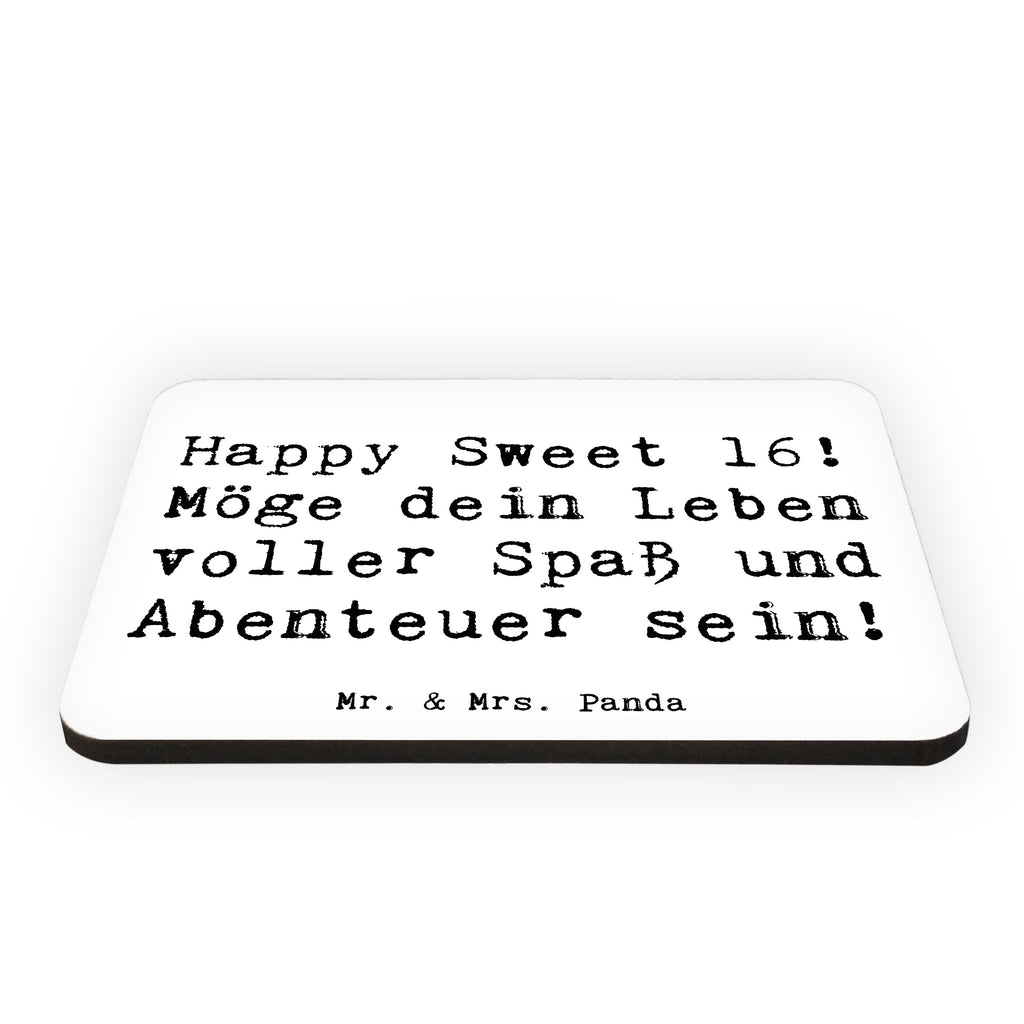 Magnet Spruch 16. Geburtstag Glück Kühlschrankmagnet, Pinnwandmagnet, Souvenir Magnet, Motivmagnete, Dekomagnet, Whiteboard Magnet, Notiz Magnet, Kühlschrank Dekoration, Geburtstag, Geburtstagsgeschenk, Geschenk