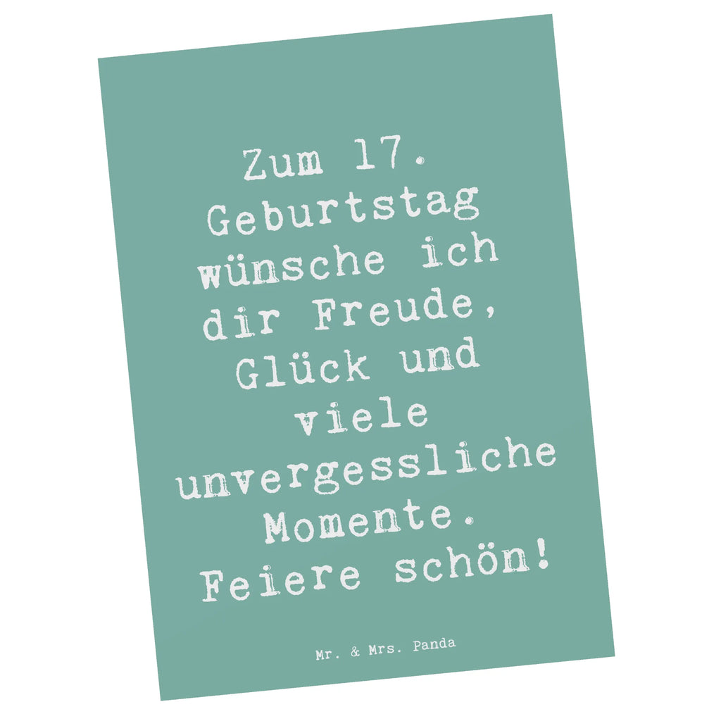 Postkarte Spruch 17. Geburtstag Postkarte, Karte, Geschenkkarte, Grußkarte, Einladung, Ansichtskarte, Geburtstagskarte, Einladungskarte, Dankeskarte, Ansichtskarten, Einladung Geburtstag, Einladungskarten Geburtstag, Geburtstag, Geburtstagsgeschenk, Geschenk