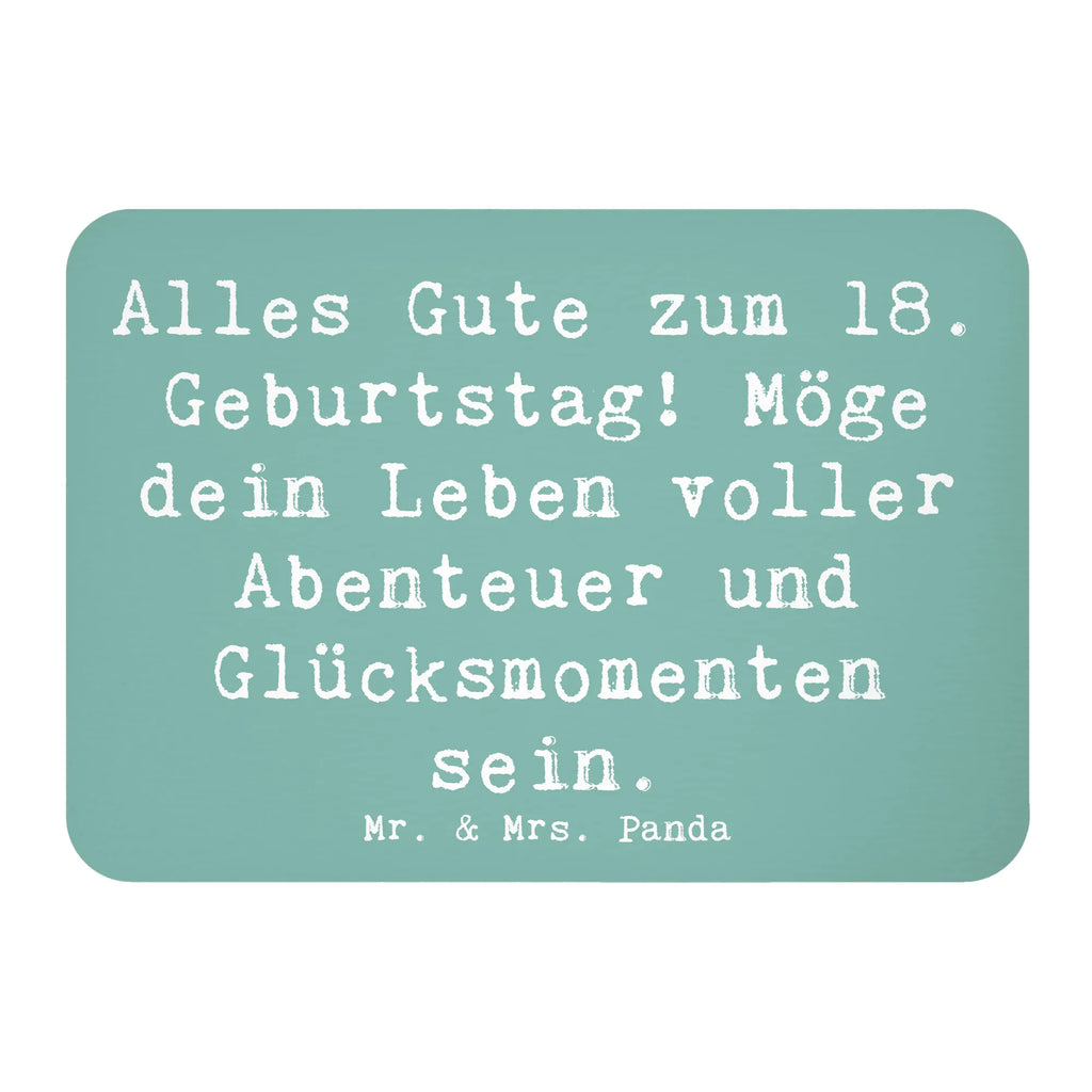 Magnet Spruch 18. Geburtstag Kühlschrankmagnet, Pinnwandmagnet, Souvenir Magnet, Motivmagnete, Dekomagnet, Whiteboard Magnet, Notiz Magnet, Kühlschrank Dekoration, Geburtstag, Geburtstagsgeschenk, Geschenk