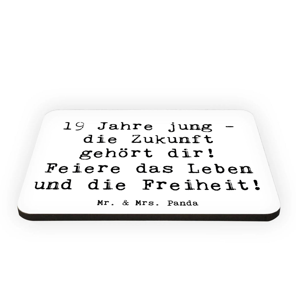 Magnet Spruch 19. Geburtstag Kühlschrankmagnet, Pinnwandmagnet, Souvenir Magnet, Motivmagnete, Dekomagnet, Whiteboard Magnet, Notiz Magnet, Kühlschrank Dekoration, Geburtstag, Geburtstagsgeschenk, Geschenk