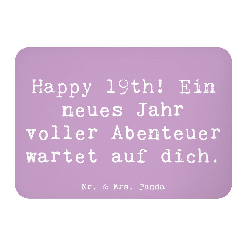 Magnet Spruch 19. Geburtstag Abenteuer Kühlschrankmagnet, Pinnwandmagnet, Souvenir Magnet, Motivmagnete, Dekomagnet, Whiteboard Magnet, Notiz Magnet, Kühlschrank Dekoration, Geburtstag, Geburtstagsgeschenk, Geschenk