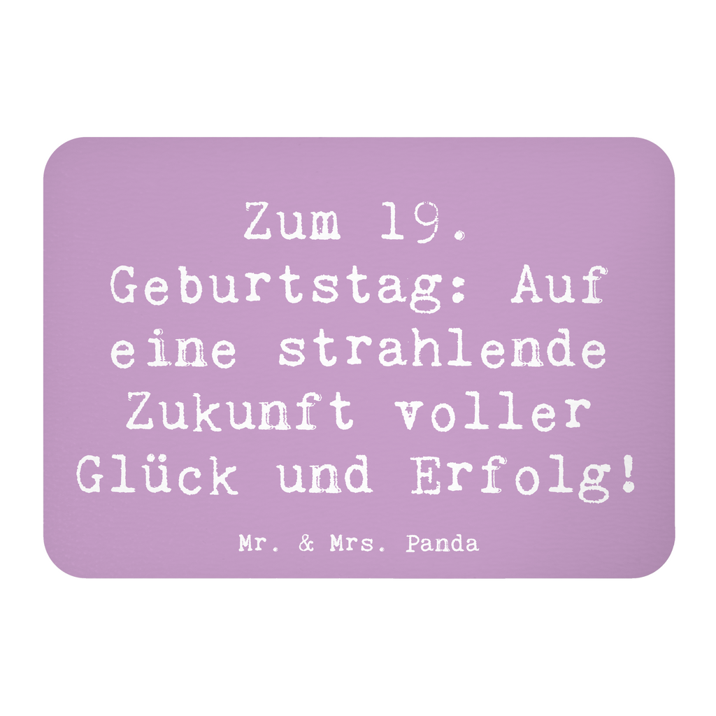 Magnet Spruch 19. Geburtstag Zukunft Kühlschrankmagnet, Pinnwandmagnet, Souvenir Magnet, Motivmagnete, Dekomagnet, Whiteboard Magnet, Notiz Magnet, Kühlschrank Dekoration, Geburtstag, Geburtstagsgeschenk, Geschenk