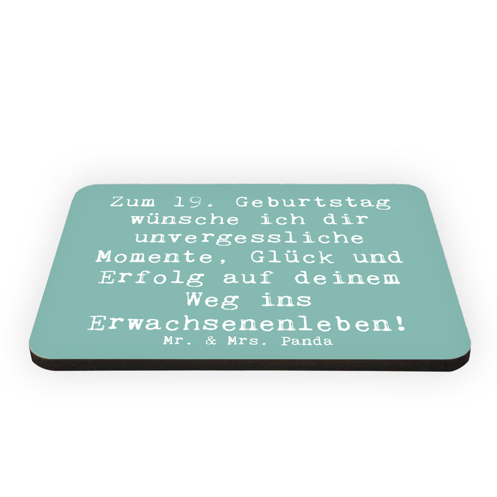 Magnet Spruch 19. Geburtstag Wünsche Kühlschrankmagnet, Pinnwandmagnet, Souvenir Magnet, Motivmagnete, Dekomagnet, Whiteboard Magnet, Notiz Magnet, Kühlschrank Dekoration, Geburtstag, Geburtstagsgeschenk, Geschenk