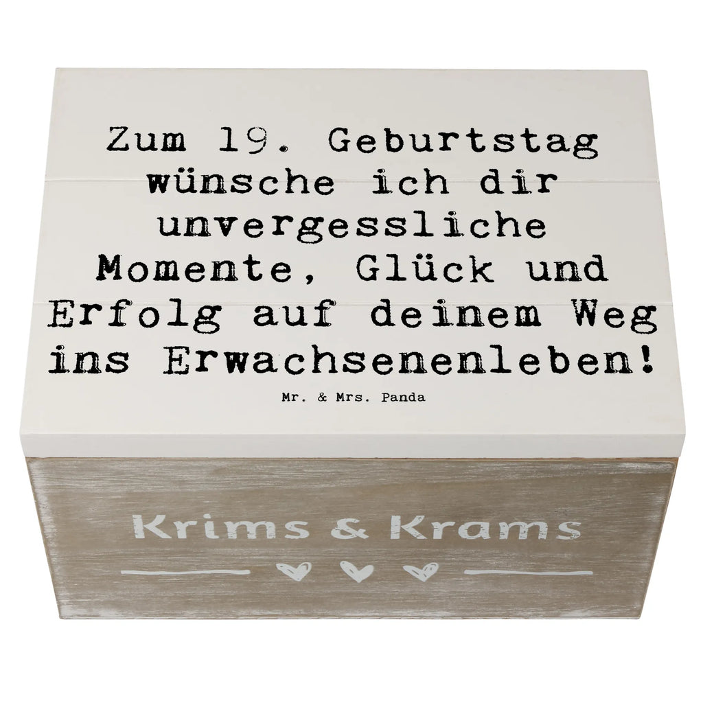 Holzkiste Spruch 19. Geburtstag Wünsche Holzkiste, Kiste, Schatzkiste, Truhe, Schatulle, XXL, Erinnerungsbox, Erinnerungskiste, Dekokiste, Aufbewahrungsbox, Geschenkbox, Geschenkdose, Geburtstag, Geburtstagsgeschenk, Geschenk