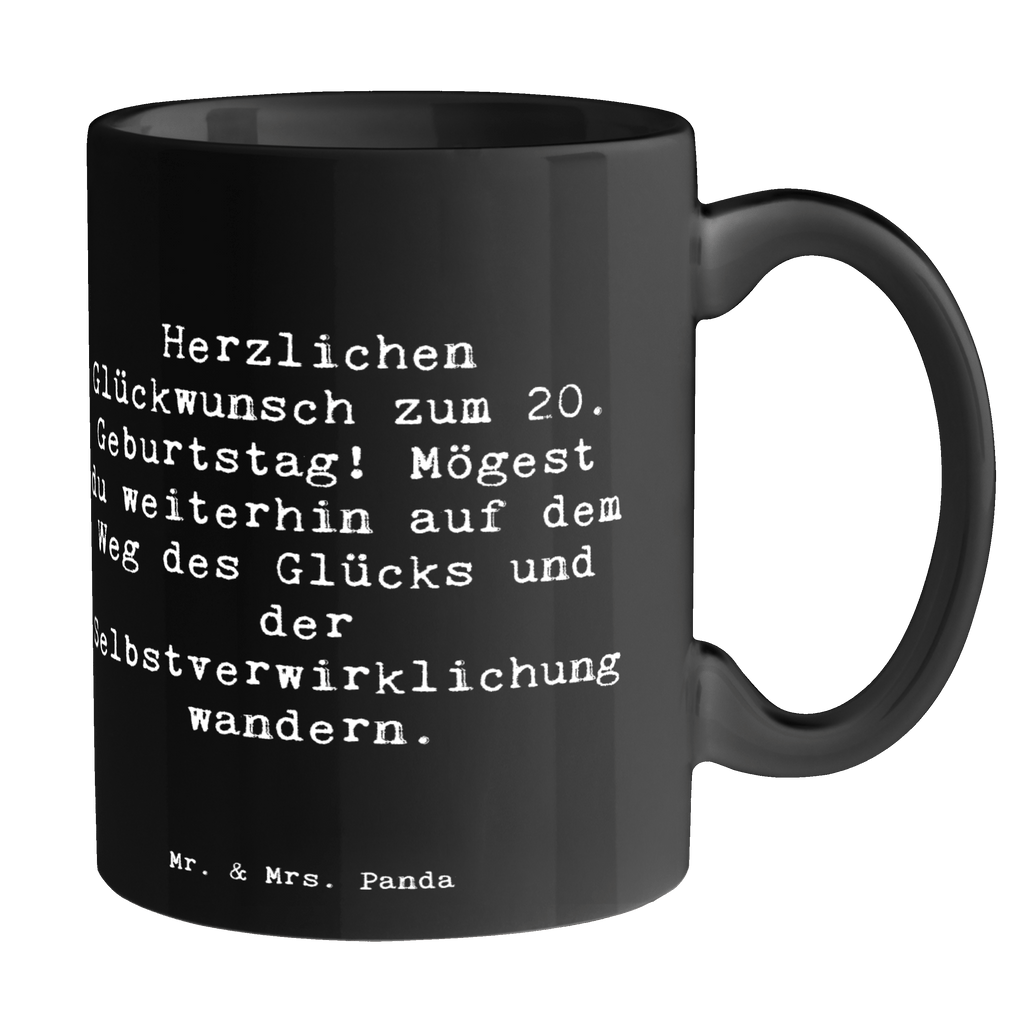 Tasse Spruch 20. Geburtstag Glückspfad Tasse, Kaffeetasse, Teetasse, Becher, Kaffeebecher, Teebecher, Keramiktasse, Porzellantasse, Büro Tasse, Geschenk Tasse, Tasse Sprüche, Tasse Motive, Kaffeetassen, Tasse bedrucken, Designer Tasse, Cappuccino Tassen, Schöne Teetassen, Geburtstag, Geburtstagsgeschenk, Geschenk