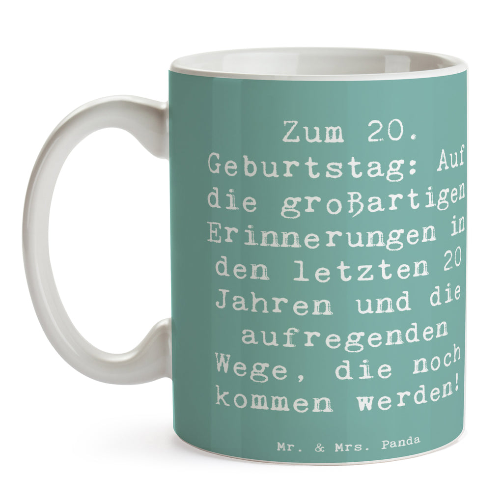 Tasse Spruch 20. Geburtstag Tasse, Kaffeetasse, Teetasse, Becher, Kaffeebecher, Teebecher, Keramiktasse, Porzellantasse, Büro Tasse, Geschenk Tasse, Tasse Sprüche, Tasse Motive, Kaffeetassen, Tasse bedrucken, Designer Tasse, Cappuccino Tassen, Schöne Teetassen, Geburtstag, Geburtstagsgeschenk, Geschenk