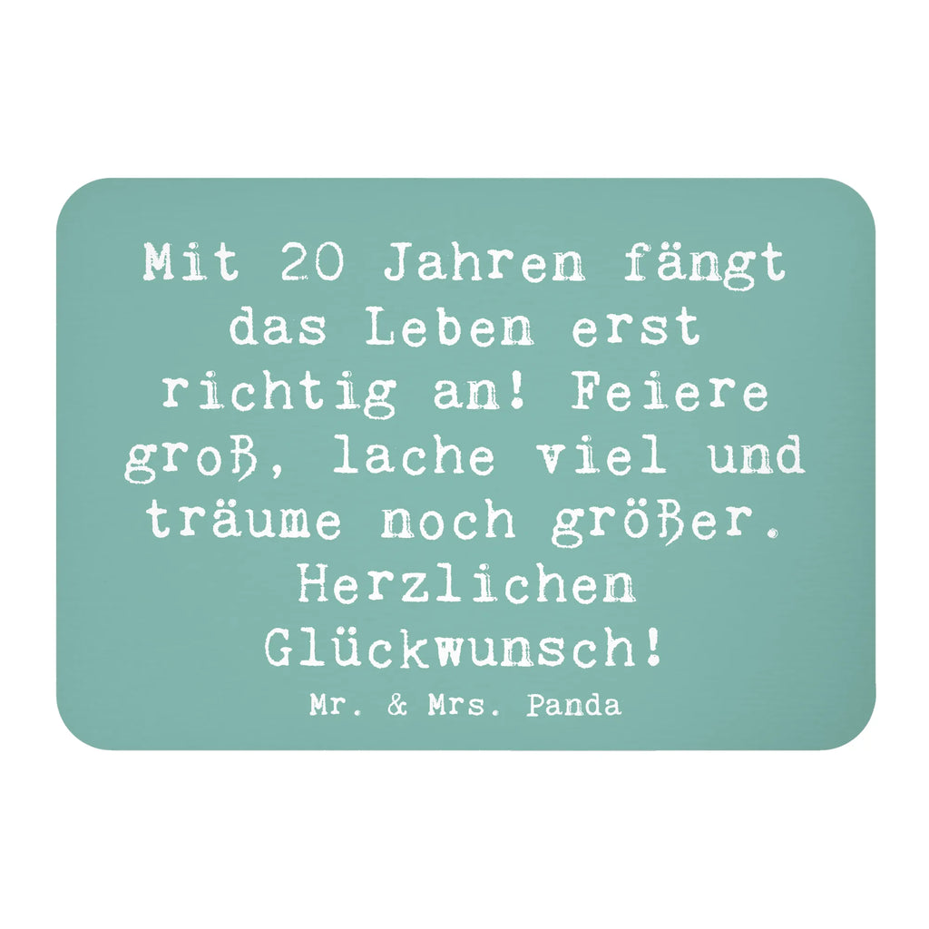 Magnet Spruch 20. Geburtstag Kühlschrankmagnet, Pinnwandmagnet, Souvenir Magnet, Motivmagnete, Dekomagnet, Whiteboard Magnet, Notiz Magnet, Kühlschrank Dekoration, Geburtstag, Geburtstagsgeschenk, Geschenk