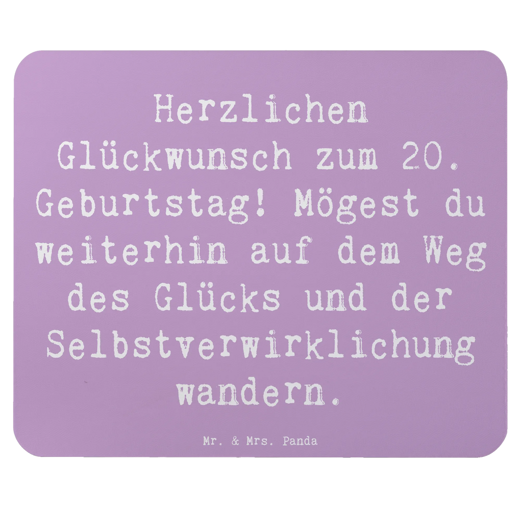 Mauspad Spruch 20. Geburtstag Glückspfad Mousepad, Computer zubehör, Büroausstattung, PC Zubehör, Arbeitszimmer, Mauspad, Einzigartiges Mauspad, Designer Mauspad, Mausunterlage, Mauspad Büro, Geburtstag, Geburtstagsgeschenk, Geschenk