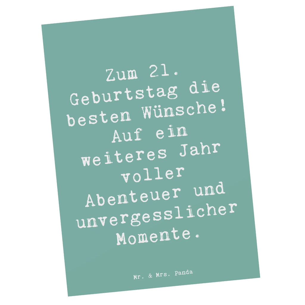 Postkarte Spruch 21. Geburtstag Postkarte, Karte, Geschenkkarte, Grußkarte, Einladung, Ansichtskarte, Geburtstagskarte, Einladungskarte, Dankeskarte, Ansichtskarten, Einladung Geburtstag, Einladungskarten Geburtstag, Geburtstag, Geburtstagsgeschenk, Geschenk