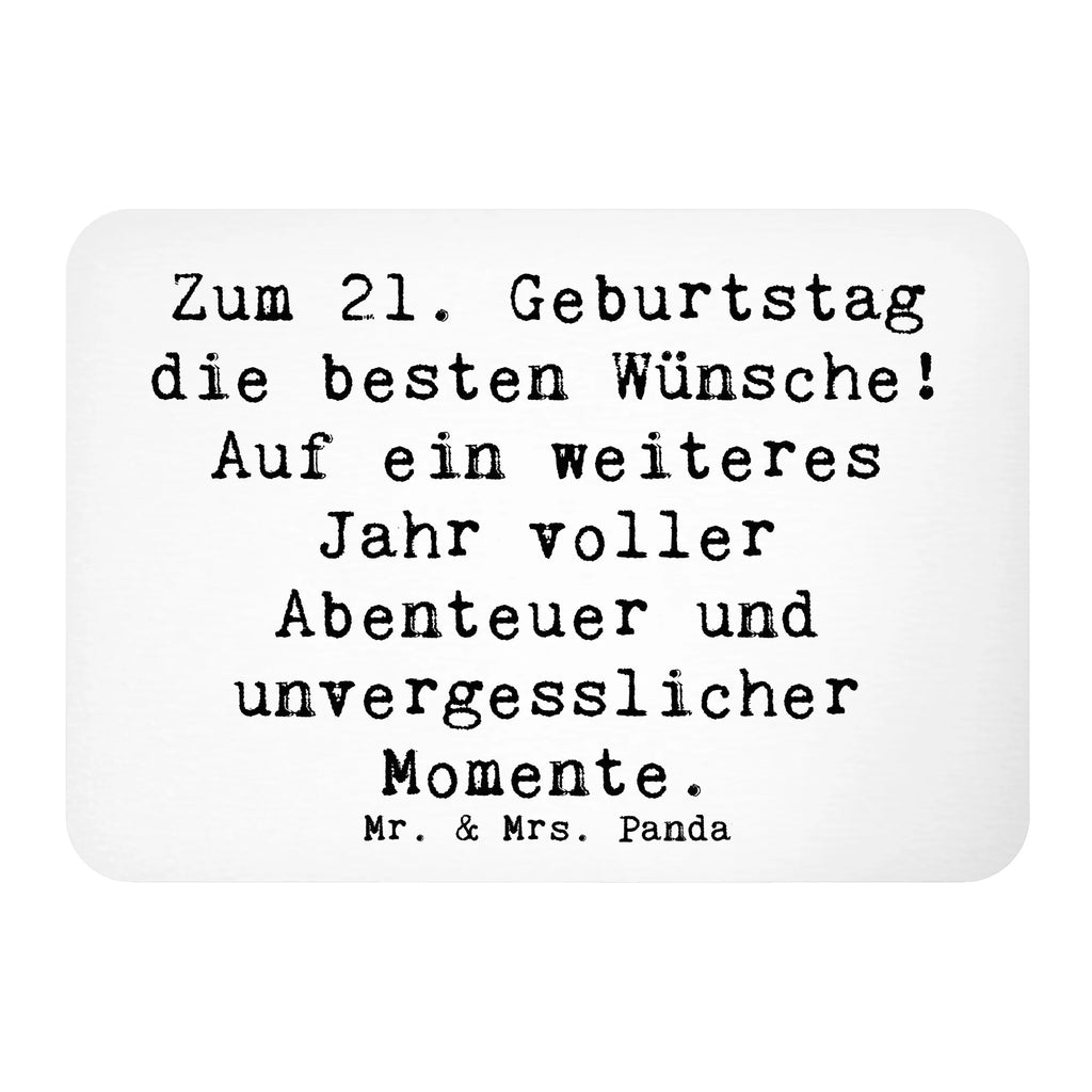 Magnet Spruch 21. Geburtstag Kühlschrankmagnet, Pinnwandmagnet, Souvenir Magnet, Motivmagnete, Dekomagnet, Whiteboard Magnet, Notiz Magnet, Kühlschrank Dekoration, Geburtstag, Geburtstagsgeschenk, Geschenk