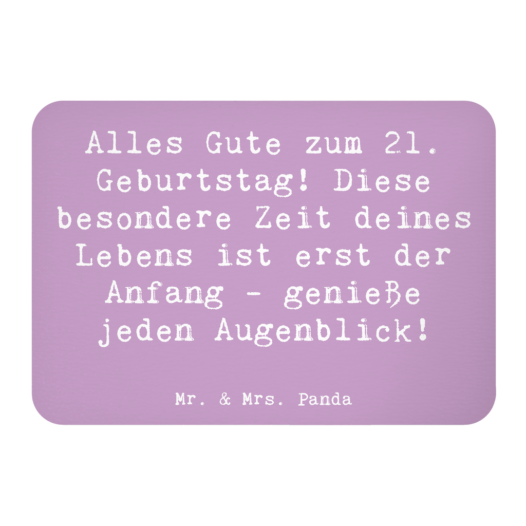 Magnet Spruch 21. Geburtstag Freude Kühlschrankmagnet, Pinnwandmagnet, Souvenir Magnet, Motivmagnete, Dekomagnet, Whiteboard Magnet, Notiz Magnet, Kühlschrank Dekoration, Geburtstag, Geburtstagsgeschenk, Geschenk