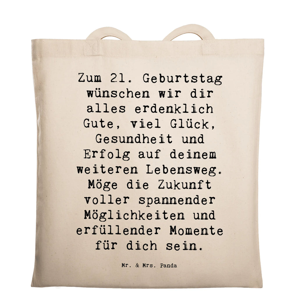 Tragetasche Spruch 21. Geburtstag Beuteltasche, Beutel, Einkaufstasche, Jutebeutel, Stoffbeutel, Tasche, Shopper, Umhängetasche, Strandtasche, Schultertasche, Stofftasche, Tragetasche, Badetasche, Jutetasche, Einkaufstüte, Laptoptasche, Geburtstag, Geburtstagsgeschenk, Geschenk