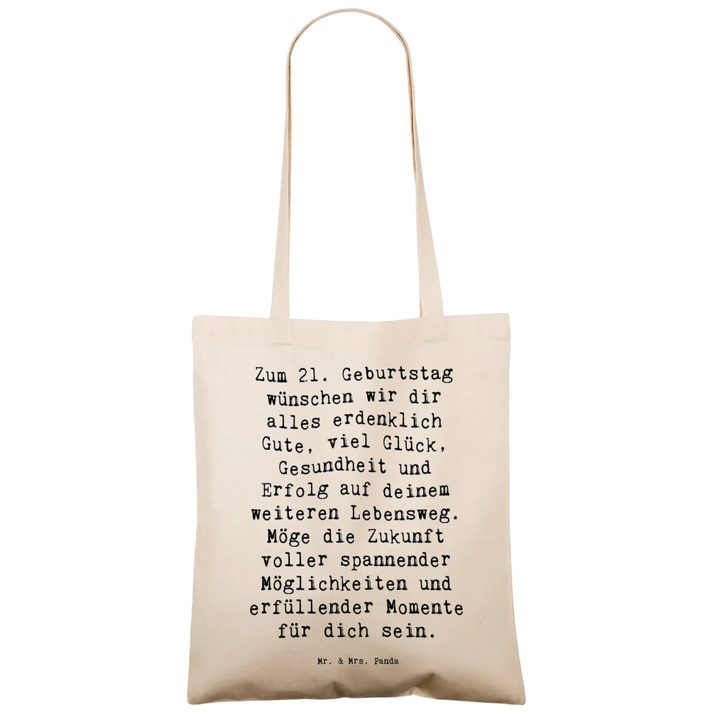 Tragetasche Spruch 21. Geburtstag Beuteltasche, Beutel, Einkaufstasche, Jutebeutel, Stoffbeutel, Tasche, Shopper, Umhängetasche, Strandtasche, Schultertasche, Stofftasche, Tragetasche, Badetasche, Jutetasche, Einkaufstüte, Laptoptasche, Geburtstag, Geburtstagsgeschenk, Geschenk