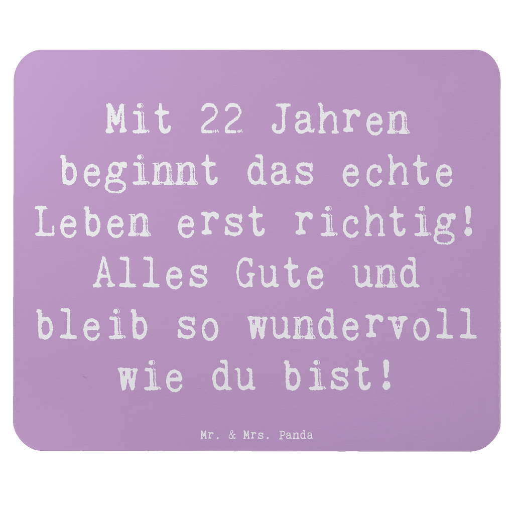 Mauspad Spruch 22. Geburtstag Mousepad, Computer zubehör, Büroausstattung, PC Zubehör, Arbeitszimmer, Mauspad, Einzigartiges Mauspad, Designer Mauspad, Mausunterlage, Mauspad Büro, Geburtstag, Geburtstagsgeschenk, Geschenk