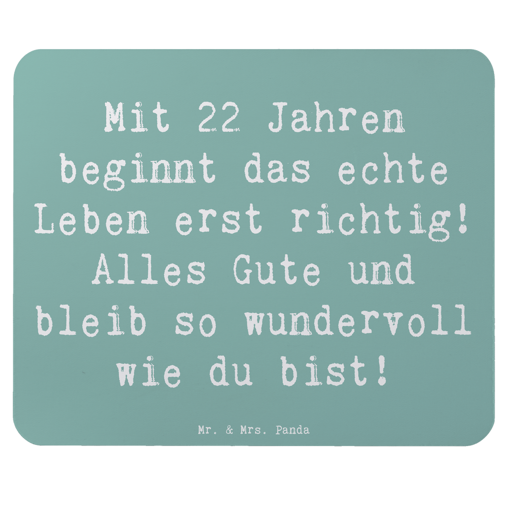 Mauspad Spruch 22. Geburtstag Mousepad, Computer zubehör, Büroausstattung, PC Zubehör, Arbeitszimmer, Mauspad, Einzigartiges Mauspad, Designer Mauspad, Mausunterlage, Mauspad Büro, Geburtstag, Geburtstagsgeschenk, Geschenk