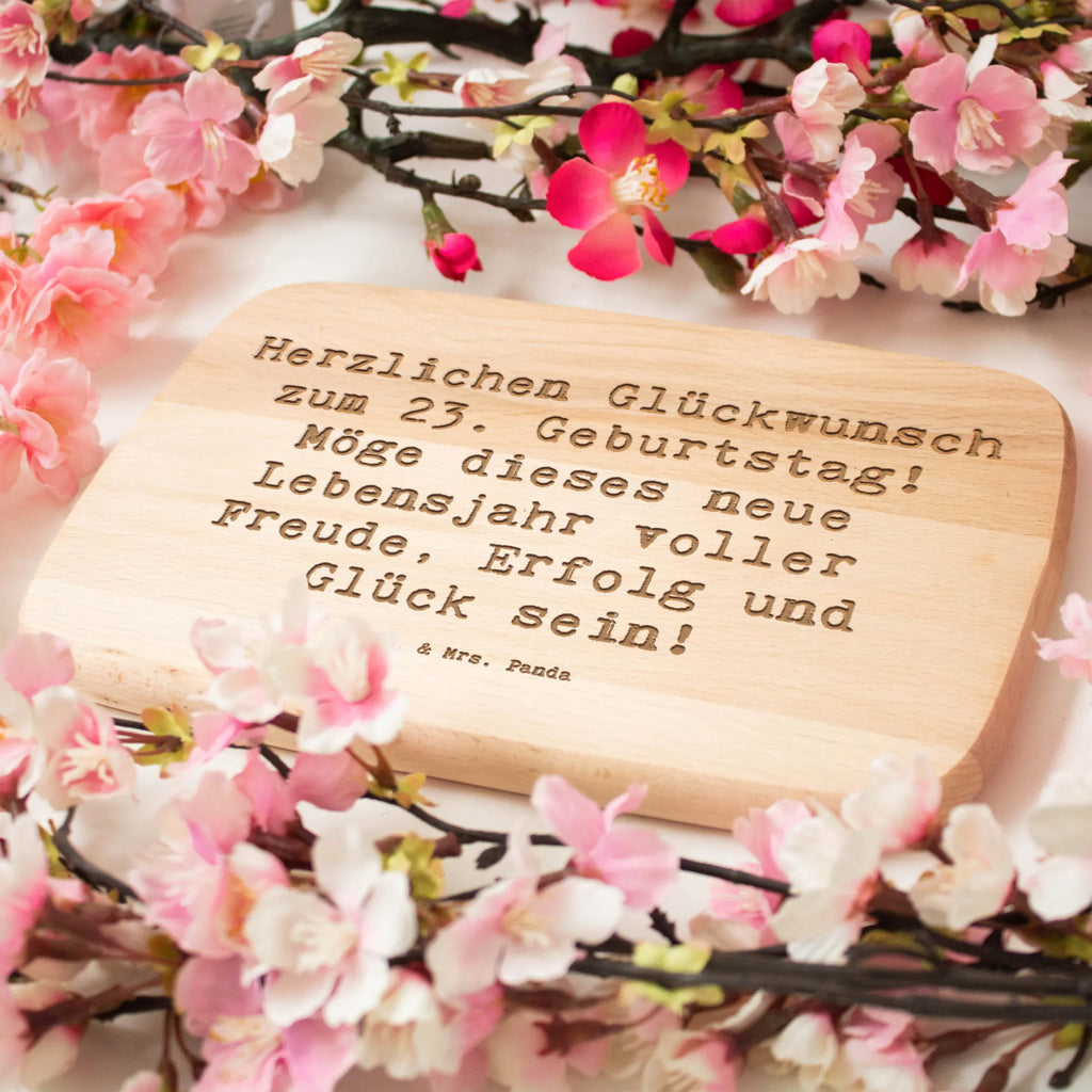 Frühstücksbrett Spruch 23. Geburtstag Frühstücksbrett, Holzbrett, Schneidebrett, Schneidebrett Holz, Frühstücksbrettchen, Küchenbrett, Geburtstag, Geburtstagsgeschenk, Geschenk