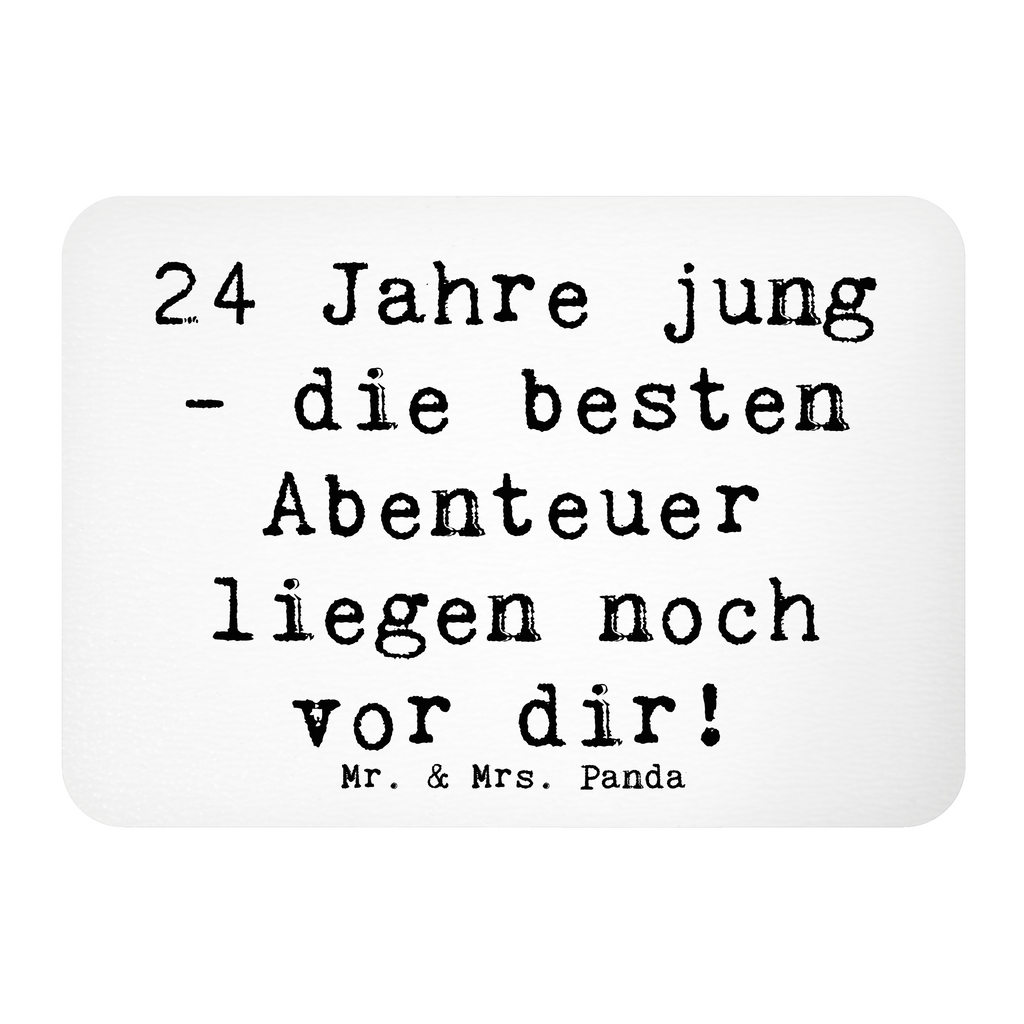 Magnet Spruch 24. Geburtstag Kühlschrankmagnet, Pinnwandmagnet, Souvenir Magnet, Motivmagnete, Dekomagnet, Whiteboard Magnet, Notiz Magnet, Kühlschrank Dekoration, Geburtstag, Geburtstagsgeschenk, Geschenk