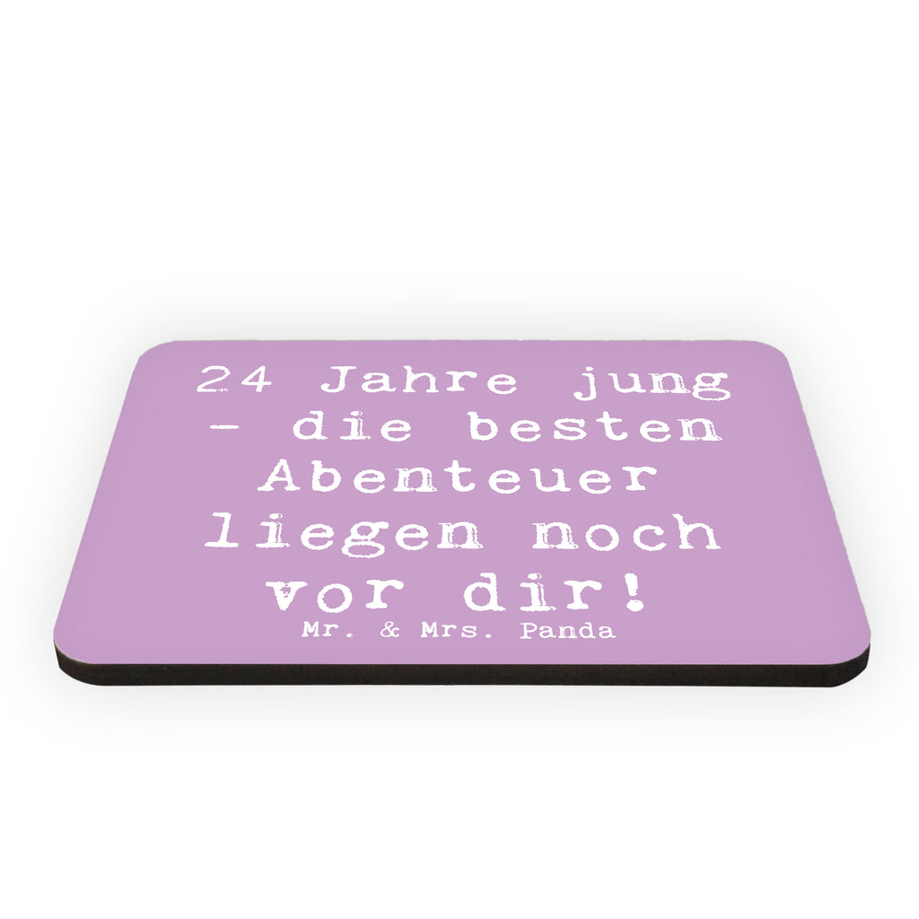 Magnet Spruch 24. Geburtstag Kühlschrankmagnet, Pinnwandmagnet, Souvenir Magnet, Motivmagnete, Dekomagnet, Whiteboard Magnet, Notiz Magnet, Kühlschrank Dekoration, Geburtstag, Geburtstagsgeschenk, Geschenk