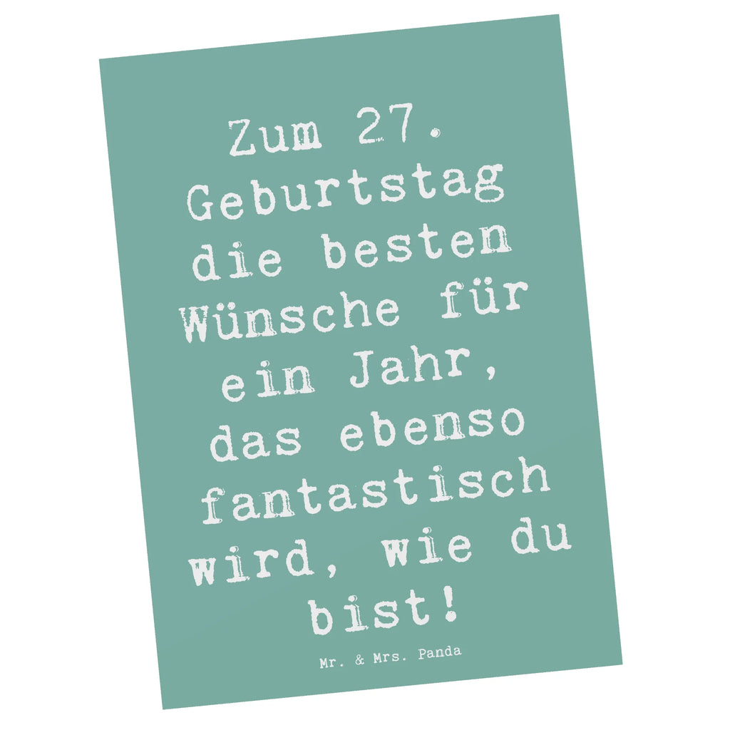 Postkarte Spruch 27. Geburtstag Wünsche Postkarte, Karte, Geschenkkarte, Grußkarte, Einladung, Ansichtskarte, Geburtstagskarte, Einladungskarte, Dankeskarte, Ansichtskarten, Einladung Geburtstag, Einladungskarten Geburtstag, Geburtstag, Geburtstagsgeschenk, Geschenk