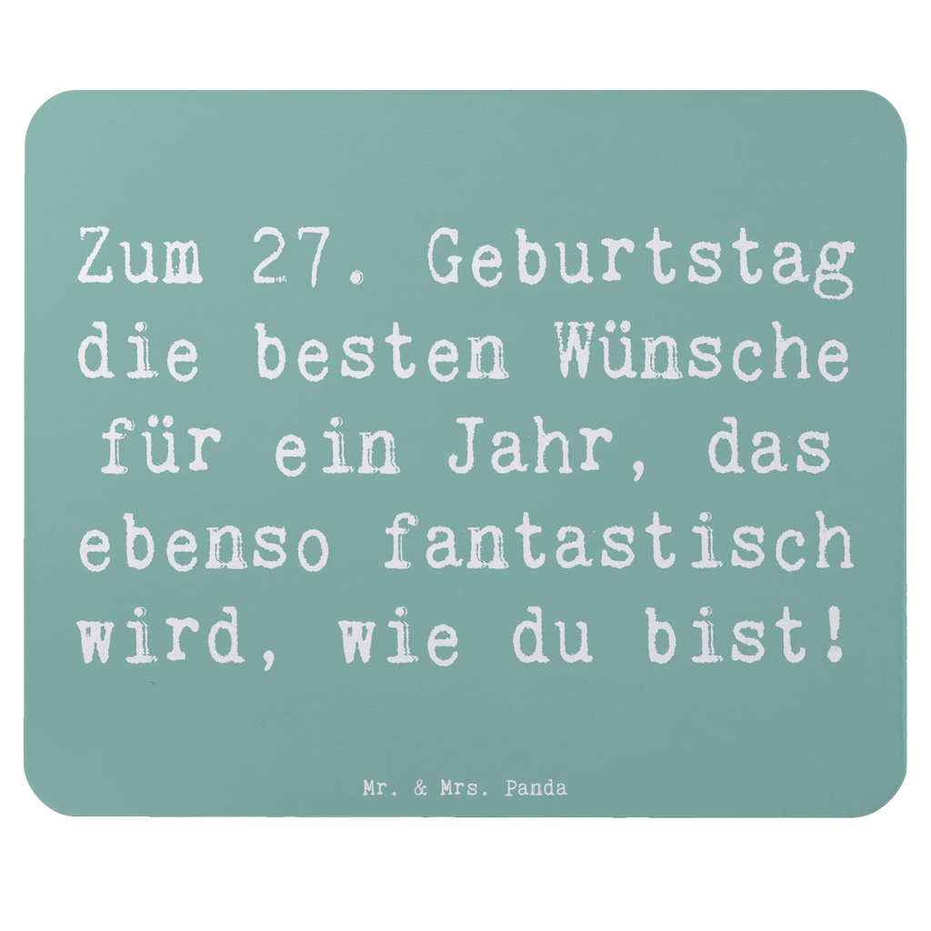 Mauspad Spruch 27. Geburtstag Wünsche Mousepad, Computer zubehör, Büroausstattung, PC Zubehör, Arbeitszimmer, Mauspad, Einzigartiges Mauspad, Designer Mauspad, Mausunterlage, Mauspad Büro, Geburtstag, Geburtstagsgeschenk, Geschenk