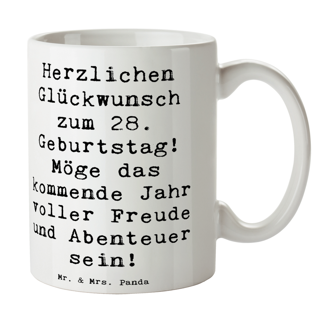 Tasse Spruch 28. Geburtstag Tasse, Kaffeetasse, Teetasse, Becher, Kaffeebecher, Teebecher, Keramiktasse, Porzellantasse, Büro Tasse, Geschenk Tasse, Tasse Sprüche, Tasse Motive, Kaffeetassen, Tasse bedrucken, Designer Tasse, Cappuccino Tassen, Schöne Teetassen, Geburtstag, Geburtstagsgeschenk, Geschenk