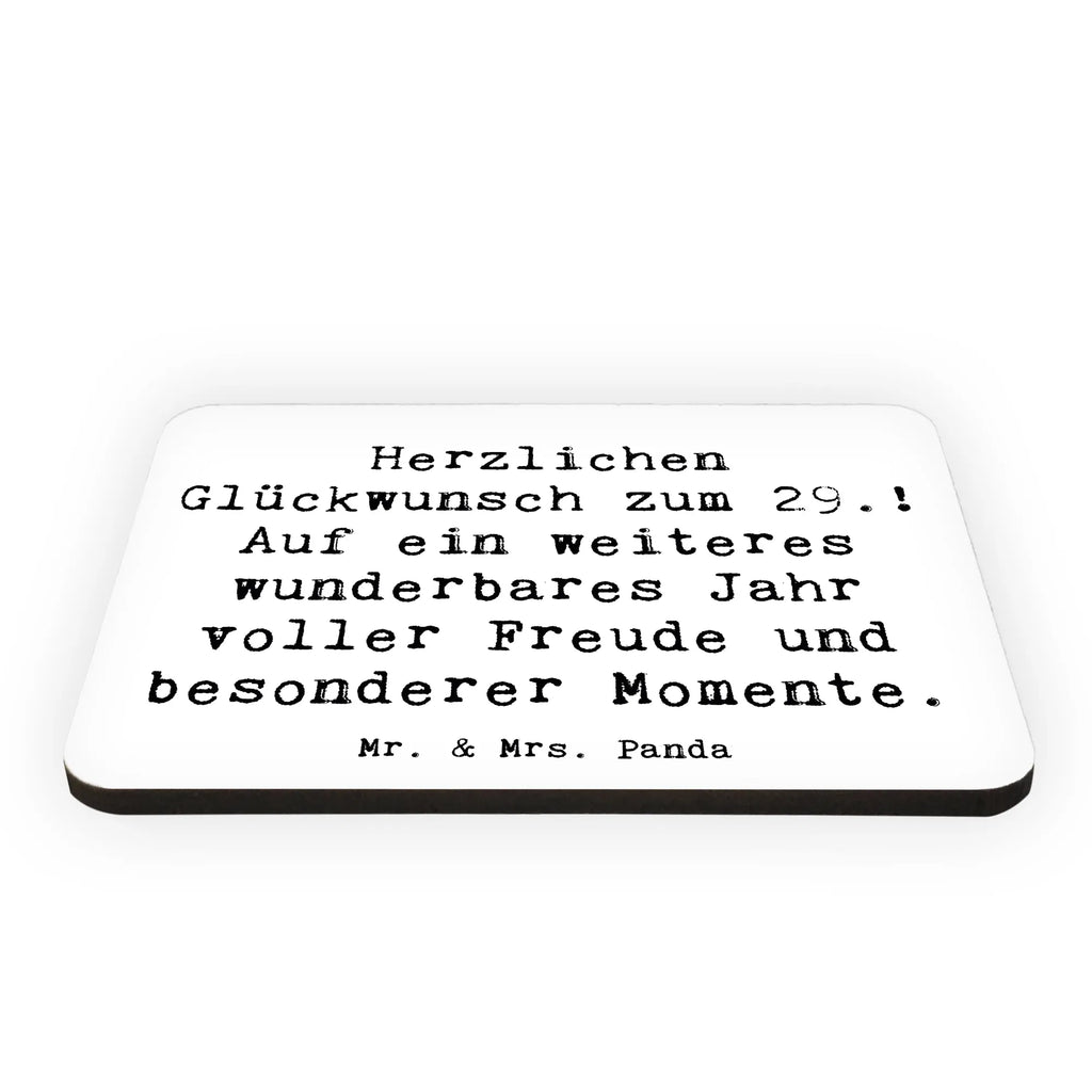 Magnet Spruch 29. Geburtstag Kühlschrankmagnet, Pinnwandmagnet, Souvenir Magnet, Motivmagnete, Dekomagnet, Whiteboard Magnet, Notiz Magnet, Kühlschrank Dekoration, Geburtstag, Geburtstagsgeschenk, Geschenk