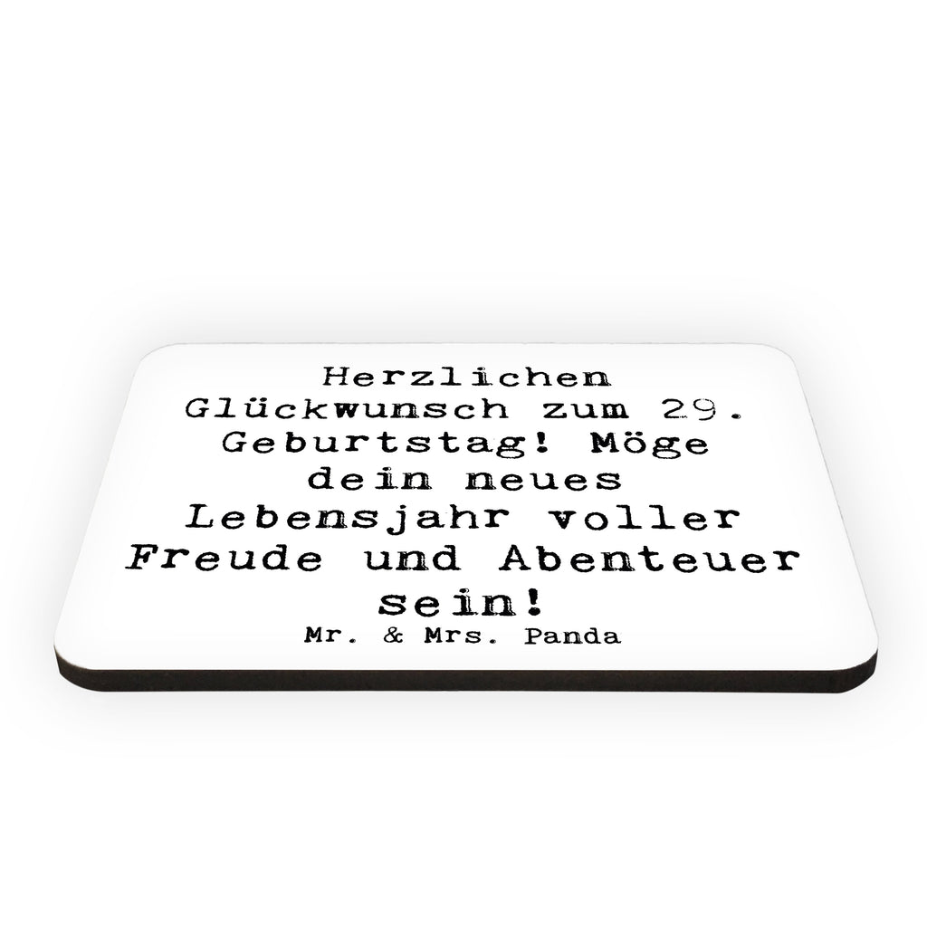 Magnet Spruch 29. Geburtstag Glückwunsch Kühlschrankmagnet, Pinnwandmagnet, Souvenir Magnet, Motivmagnete, Dekomagnet, Whiteboard Magnet, Notiz Magnet, Kühlschrank Dekoration, Geburtstag, Geburtstagsgeschenk, Geschenk