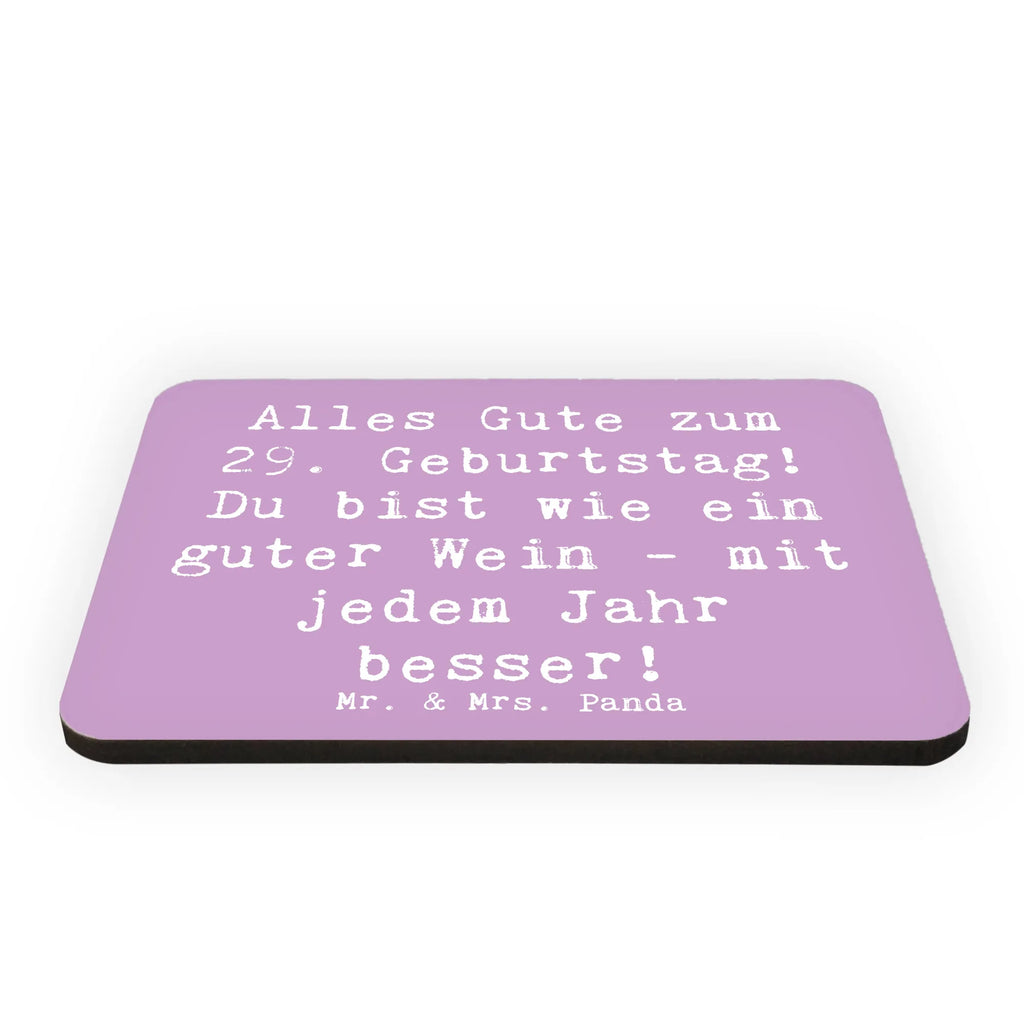 Magnet Spruch 29. Geburtstag Glückwünsche Kühlschrankmagnet, Pinnwandmagnet, Souvenir Magnet, Motivmagnete, Dekomagnet, Whiteboard Magnet, Notiz Magnet, Kühlschrank Dekoration, Geburtstag, Geburtstagsgeschenk, Geschenk