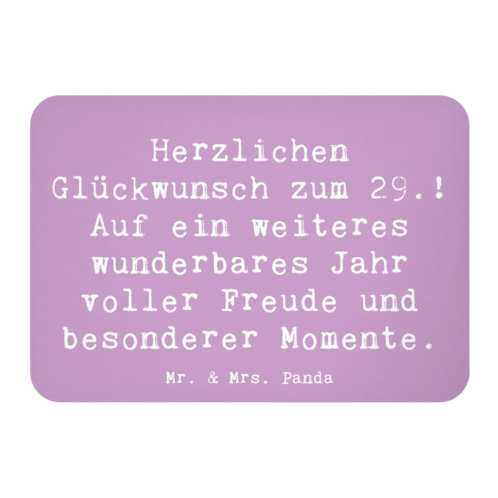 Magnet Spruch 29. Geburtstag Kühlschrankmagnet, Pinnwandmagnet, Souvenir Magnet, Motivmagnete, Dekomagnet, Whiteboard Magnet, Notiz Magnet, Kühlschrank Dekoration, Geburtstag, Geburtstagsgeschenk, Geschenk