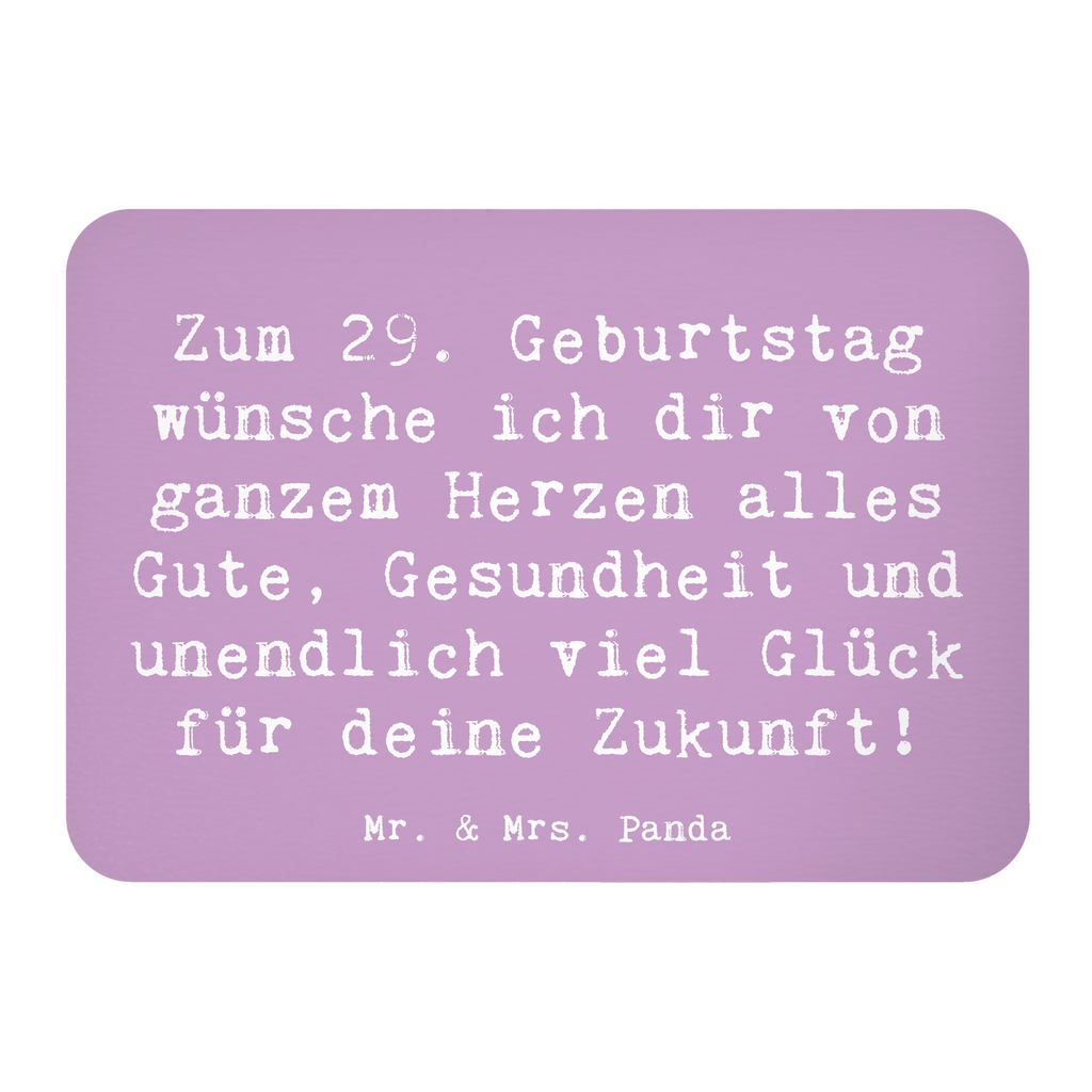 Magnet Spruch 29. Geburtstag Wünsche Kühlschrankmagnet, Pinnwandmagnet, Souvenir Magnet, Motivmagnete, Dekomagnet, Whiteboard Magnet, Notiz Magnet, Kühlschrank Dekoration, Geburtstag, Geburtstagsgeschenk, Geschenk