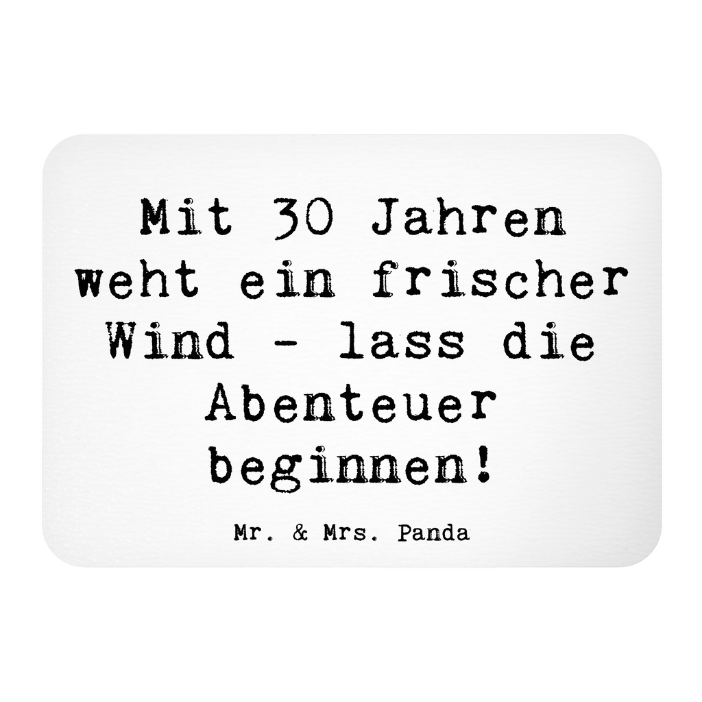 Magnet Spruch 30. Geburtstag Abenteuer Kühlschrankmagnet, Pinnwandmagnet, Souvenir Magnet, Motivmagnete, Dekomagnet, Whiteboard Magnet, Notiz Magnet, Kühlschrank Dekoration, Geburtstag, Geburtstagsgeschenk, Geschenk