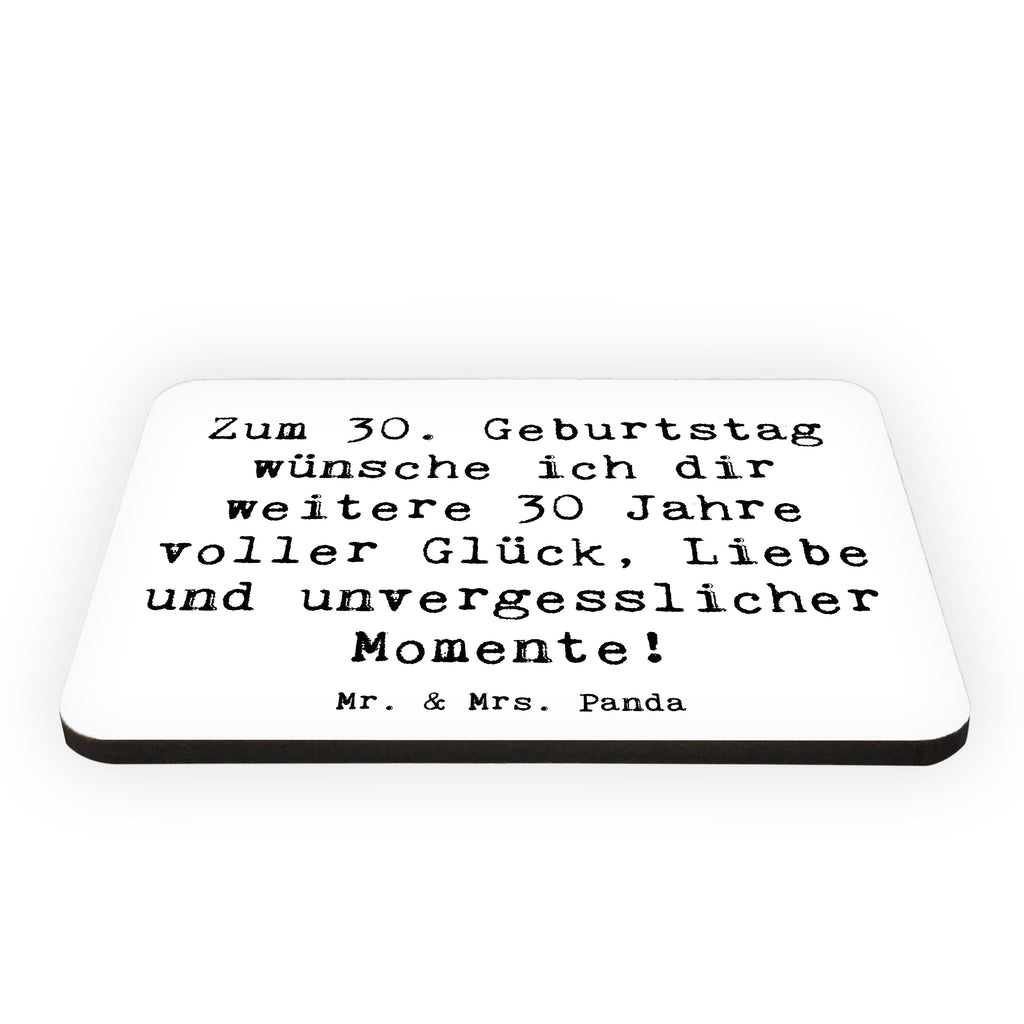 Magnet Spruch 30. Geburtstag Glück Kühlschrankmagnet, Pinnwandmagnet, Souvenir Magnet, Motivmagnete, Dekomagnet, Whiteboard Magnet, Notiz Magnet, Kühlschrank Dekoration, Geburtstag, Geburtstagsgeschenk, Geschenk