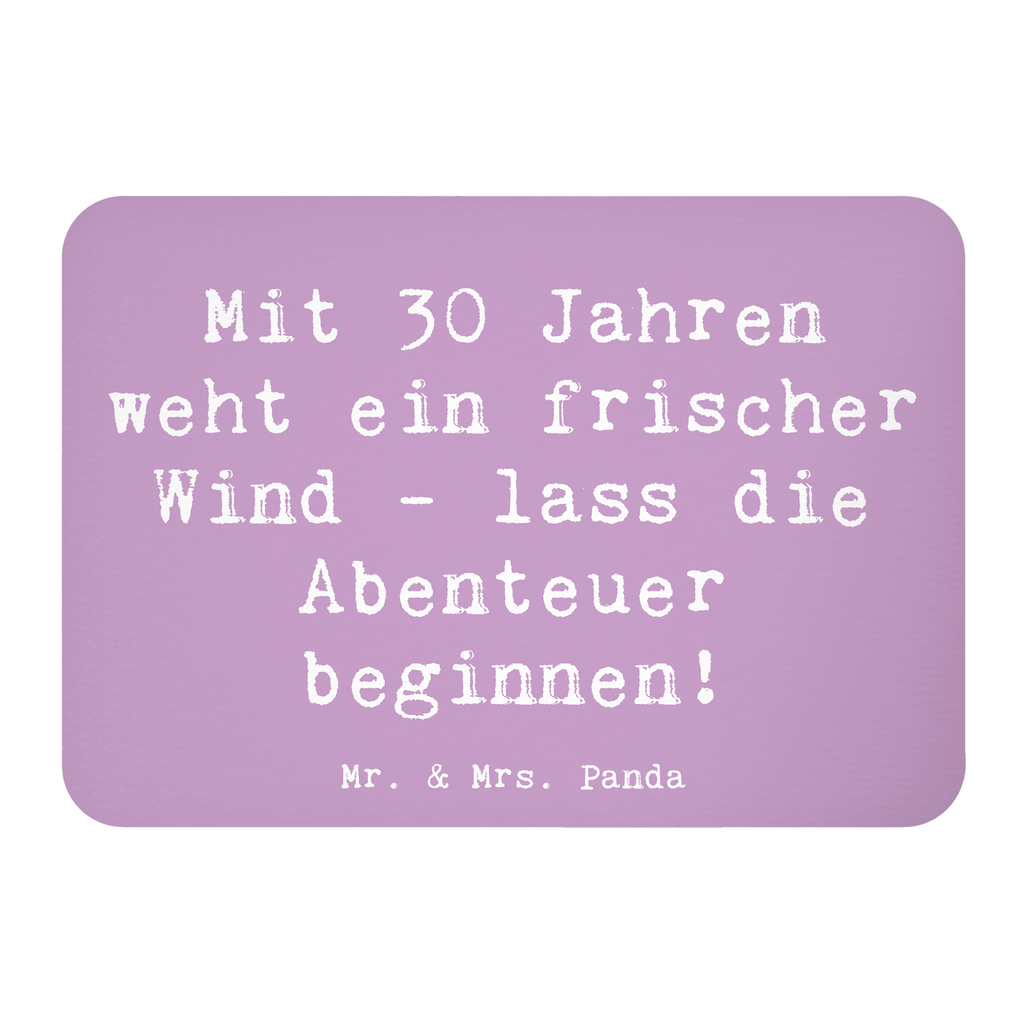 Magnet Spruch 30. Geburtstag Abenteuer Kühlschrankmagnet, Pinnwandmagnet, Souvenir Magnet, Motivmagnete, Dekomagnet, Whiteboard Magnet, Notiz Magnet, Kühlschrank Dekoration, Geburtstag, Geburtstagsgeschenk, Geschenk