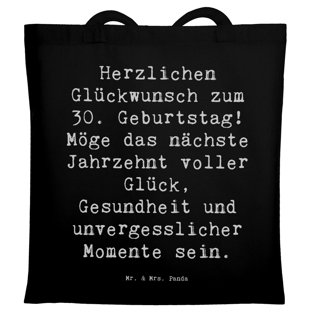 Tragetasche Spruch 30. Geburtstag Feier Beuteltasche, Beutel, Einkaufstasche, Jutebeutel, Stoffbeutel, Tasche, Shopper, Umhängetasche, Strandtasche, Schultertasche, Stofftasche, Tragetasche, Badetasche, Jutetasche, Einkaufstüte, Laptoptasche, Geburtstag, Geburtstagsgeschenk, Geschenk