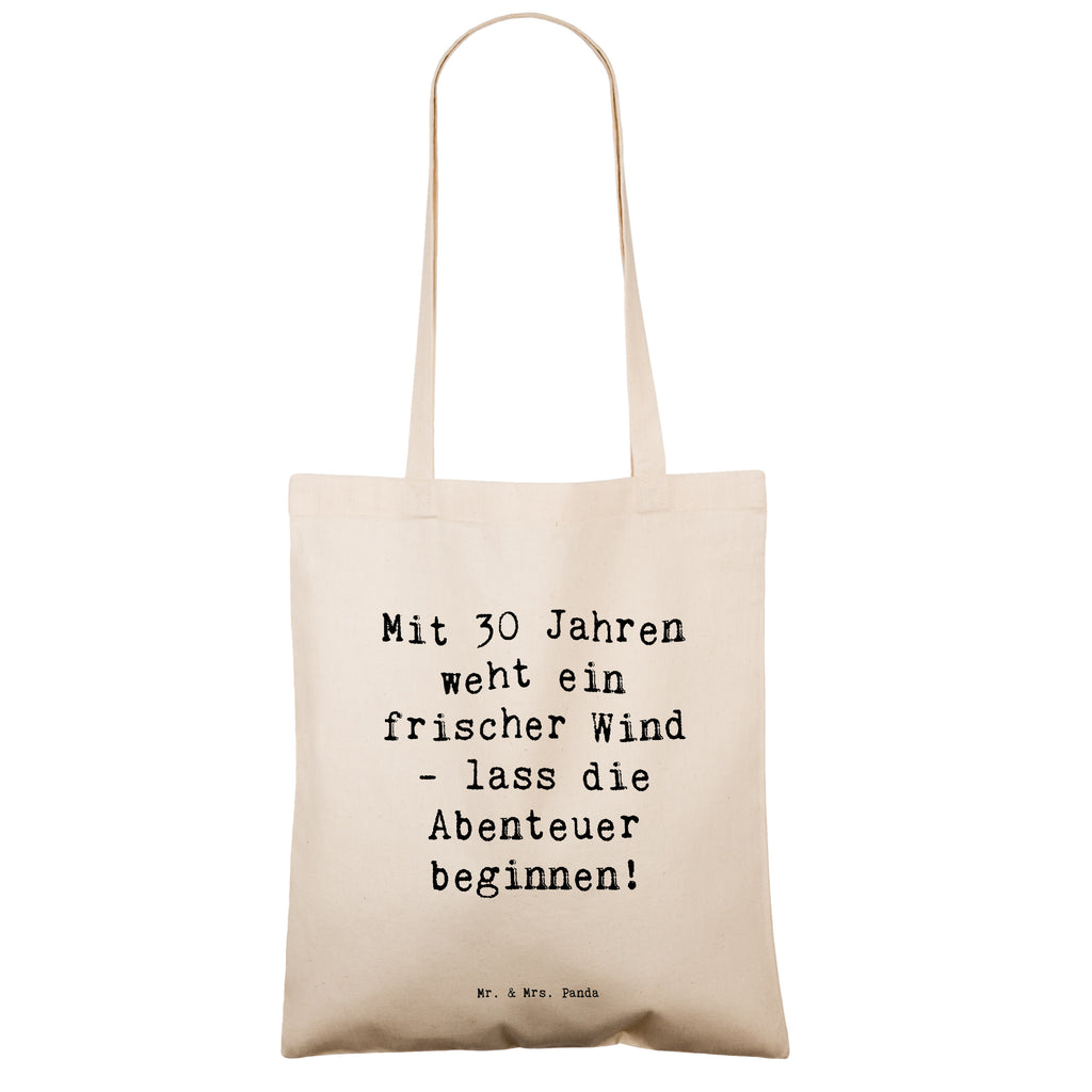 Tragetasche Spruch 30. Geburtstag Abenteuer Beuteltasche, Beutel, Einkaufstasche, Jutebeutel, Stoffbeutel, Tasche, Shopper, Umhängetasche, Strandtasche, Schultertasche, Stofftasche, Tragetasche, Badetasche, Jutetasche, Einkaufstüte, Laptoptasche, Geburtstag, Geburtstagsgeschenk, Geschenk