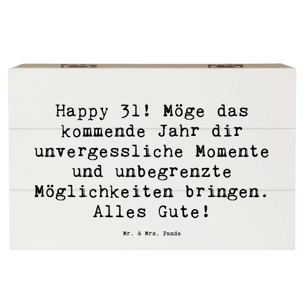 Holzkiste Spruch 31. Geburtstag Holzkiste, Kiste, Schatzkiste, Truhe, Schatulle, XXL, Erinnerungsbox, Erinnerungskiste, Dekokiste, Aufbewahrungsbox, Geschenkbox, Geschenkdose, Geburtstag, Geburtstagsgeschenk, Geschenk