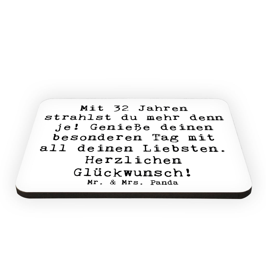 Magnet Spruch 32. Geburtstag Kühlschrankmagnet, Pinnwandmagnet, Souvenir Magnet, Motivmagnete, Dekomagnet, Whiteboard Magnet, Notiz Magnet, Kühlschrank Dekoration, Geburtstag, Geburtstagsgeschenk, Geschenk