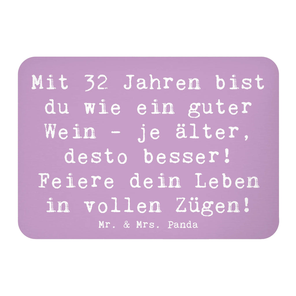 Magnet Spruch 32. Geburtstag Kühlschrankmagnet, Pinnwandmagnet, Souvenir Magnet, Motivmagnete, Dekomagnet, Whiteboard Magnet, Notiz Magnet, Kühlschrank Dekoration, Geburtstag, Geburtstagsgeschenk, Geschenk