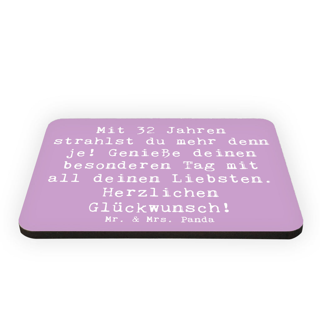 Magnet Spruch 32. Geburtstag Kühlschrankmagnet, Pinnwandmagnet, Souvenir Magnet, Motivmagnete, Dekomagnet, Whiteboard Magnet, Notiz Magnet, Kühlschrank Dekoration, Geburtstag, Geburtstagsgeschenk, Geschenk