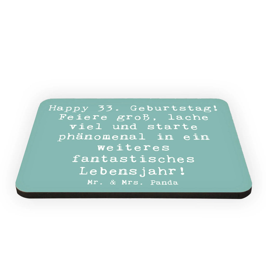 Magnet Spruch 33. Geburtstag Kühlschrankmagnet, Pinnwandmagnet, Souvenir Magnet, Motivmagnete, Dekomagnet, Whiteboard Magnet, Notiz Magnet, Kühlschrank Dekoration, Geburtstag, Geburtstagsgeschenk, Geschenk